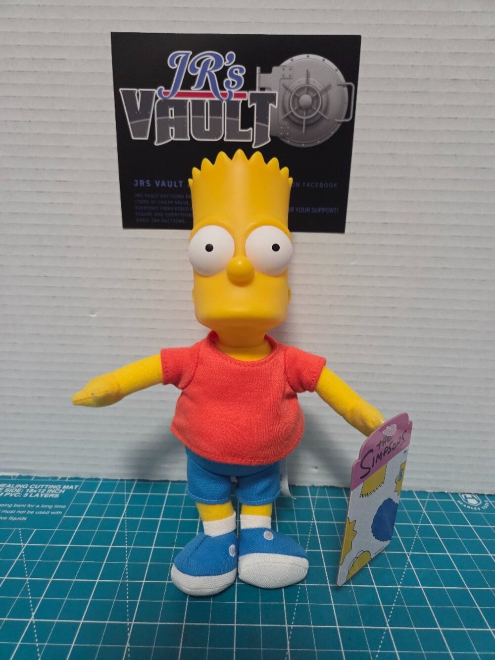 2024 Jakks Pacific The Simpsons Toy Bart Figure Plush Doll New With Tags